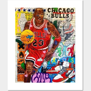 BASKETBALLART -CHICAGO 23 Posters and Art